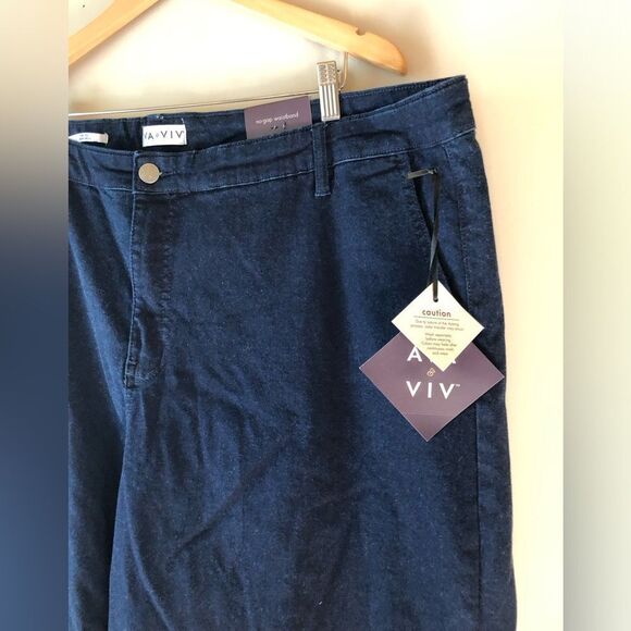 📳 Ava & Viv | NEW Wide Leg Jeans - Picture 5 of 6